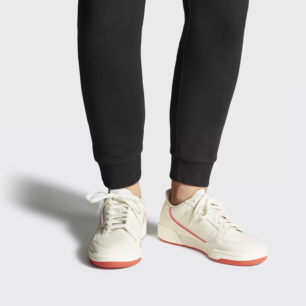 Adidas Continental 80 Tenis Blancos Para Mujer (MX-92166)